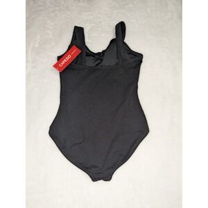 Capezio Princess Tank Leotard CC202C Black Dance Gymnastics Bodysuit Large NEW